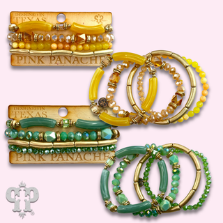 Bamboo tube bracelet set, last call