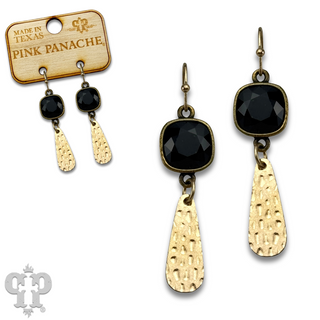 Raindrop earring with crystals from Swarovski® - LC