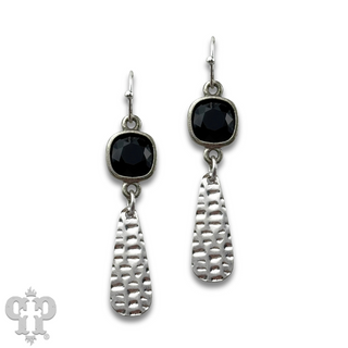 Raindrop earring with crystals from Swarovski® - LC