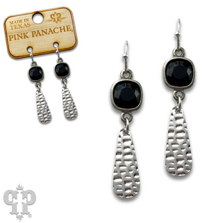 Raindrop earring with crystals from Swarovski® - LC