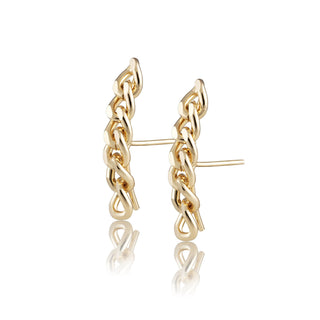 Leila Cuban Link Earrings - Boutique Bella BellaEarring