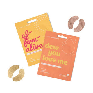 Lemon Lavender Eye Candy Foil Under Eye Patches - Boutique Bella Bellaeye patches