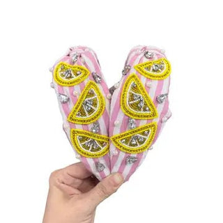Lemon Sicily Headband - Boutique Bella BellaHeadband