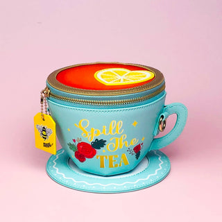 Lemon Tea Cup Crossbody - Boutique Bella BellaPurse