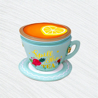 Lemon Tea Cup Crossbody - Boutique Bella BellaPurse