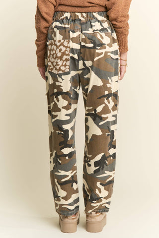 Leopard and Camouflage Print Pants - Boutique Bella BellaPants