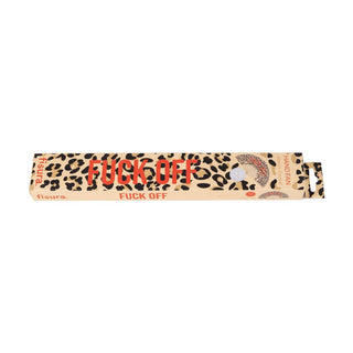 Leopard Fan "Fuck Off" - Boutique Bella BellaFan