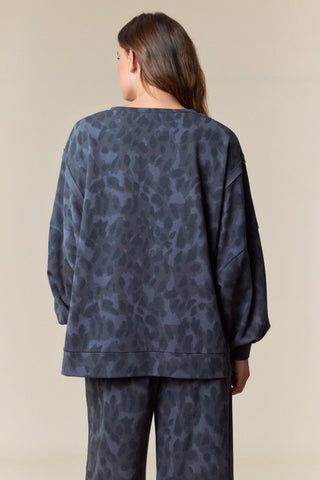 Leopard Lane Pullover - Boutique Bella BellaPullover