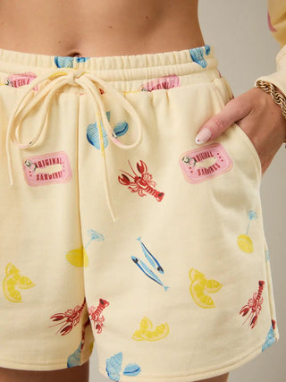 Lets Eat Shorts - Boutique Bella Bellashorts