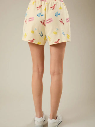 Lets Eat Shorts - Boutique Bella Bellashorts