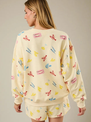 Lets Eat Sweatshirt - Boutique Bella BellaSweatshirt