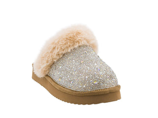 Lets Order In - Clear Rhinestones - Boutique Bella BellaShoes