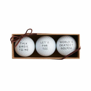 Let's Par Tee Golf Ball Set - Boutique Bella BellaGolf Balls
