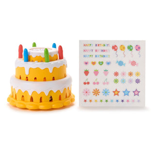Light Up Birthday Cake Bubble Maker in Gift Box - Boutique Bella Bellabubble wand