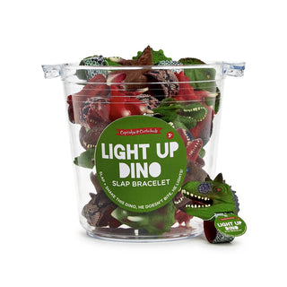 Light Up Dino Slap Bracelet - Boutique Bella BellaToy