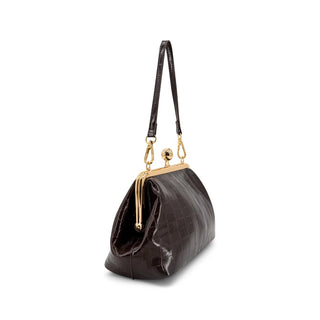 Like Dreams Accessories Midnight Croc Kiss-lock Bag - Boutique Bella BellaAccessories