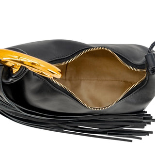 Like Dreams Accessories Onyx Swirl Fringe Hobo - Boutique Bella BellaAccessories