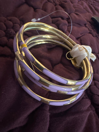 Lilac Veda Bangles - Set of 6 - Boutique Bella Bellabangles