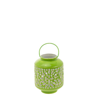 Lime Metal Outdoor Lantern Small - Boutique Bella Bellalantern