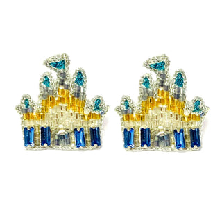 Little Lily - Castle Earrings - Boutique Bella BellaDistress