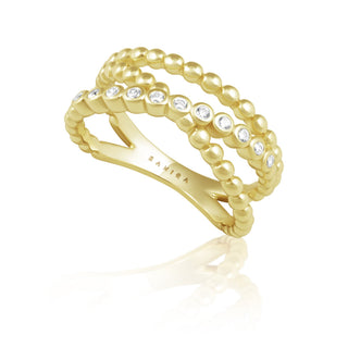Lizzie Layered Ring - Boutique Bella BellaRing