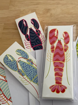 Lobstah Note Card & Envelope Set - Boutique Bella BellaNote Cards