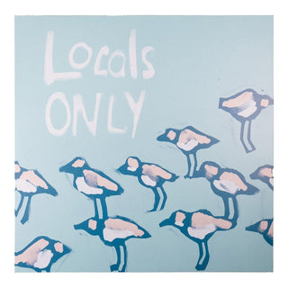 Locals Only Outdoor Canvas - Boutique Bella BellaPicture