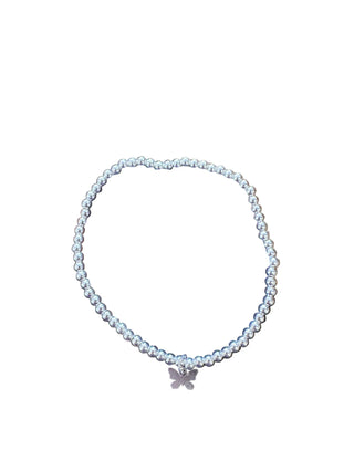 Locked by Lula 'n' Lee - Butterfly Charm - Classic Silver & Gold Filled - Boutique Bella BellaBracelets