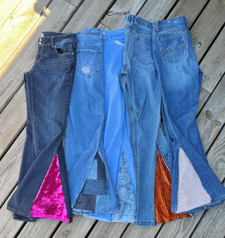 LoLi Upcycled Denim Jeans - Boutique Bella BellaJeans