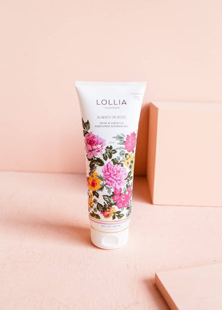 Lollia Always in Rose Perfumed Shower Gel - Boutique Bella Bellashower gel
