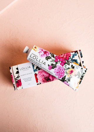 Lollia Always in Rose Shea Butter Handcreme - Boutique Bella BellaHand Cream