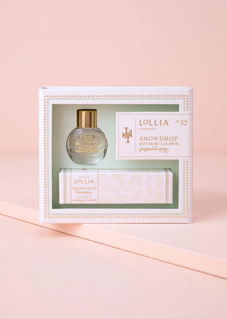 Lollia Snowdrop Fragrance Story Gift Set