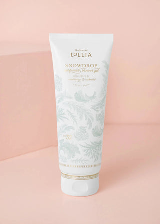 Lollia Snowdrop Perfumed Shower Gel - Boutique Bella Bellashower gel