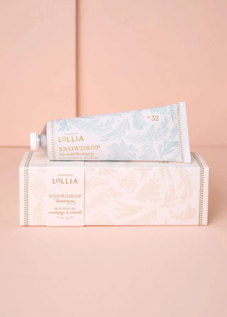 Lollia Snowdrop Shea Butter Handcreme - Boutique Bella BellaHand Cream
