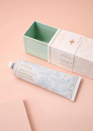 Lollia Snowdrop Shea Butter Handcreme - Boutique Bella BellaHand Cream