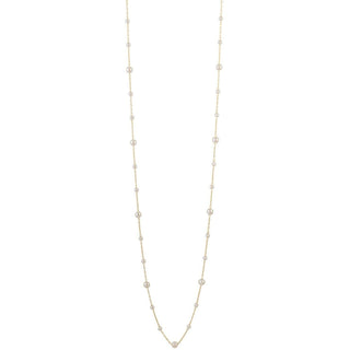 Long Pearl Necklace - Boutique Bella BellaNecklace