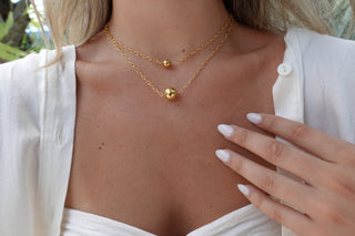 Loretta Bead Necklace - Boutique Bella BellaNecklaces