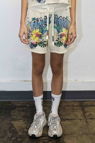 Lost Utopia Faded Dream Cropped Shorts - Boutique Bella BellaShorts