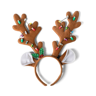 Lotsa LITES! Twinkle Tops Flashing Holiday Hat Headband - Boutique Bella BellaHeadband