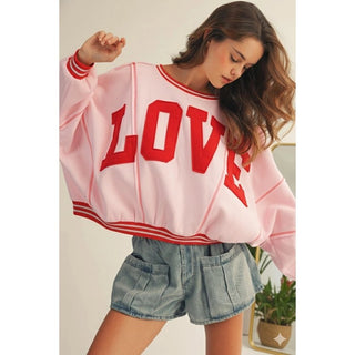 Love Letter Sweatshirt - Boutique Bella Bellasweatshirt