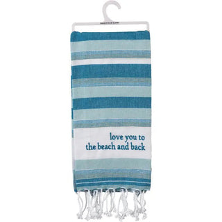 Love You To The Beach Kitchen Towel - Boutique Bella Bellakitchen towel