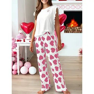 Lovebug Lounge Set - Pink - Boutique Bella Bellapajama set