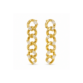 Lucia Chain Link Earrings - Boutique Bella BellaEarrings