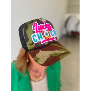 Lucky Chuck Logo Hat - Boutique Bella Bellatrucker hat