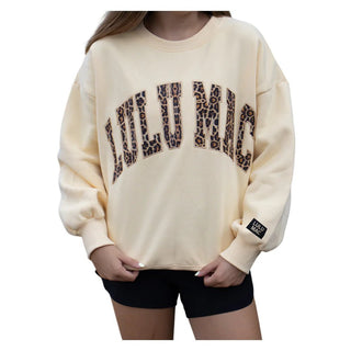 LULU MAC Butter and Leopard - Boutique Bella BellaSweatshirt