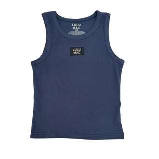 LULU MAC Tank - NAVY - Boutique Bella BellaTank Top