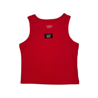 LULU MAC Tank - Red - Boutique Bella BellaTank Top