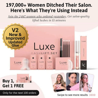 Luxe Lashlift Set (BUY 1 GET 1 FREE) - Boutique Bella Bella
