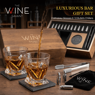 Luxurious Whiskey Bar Gift Set Premium Barware Gift Elegant Drinkware Collection - Boutique Bella BellaWhiskey Drinking Set