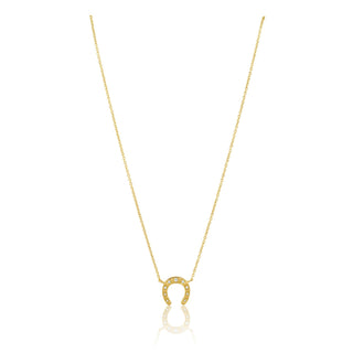 Maddox Horseshoe Necklace - Boutique Bella BellaNecklace